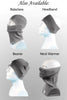 grey merino headwear
