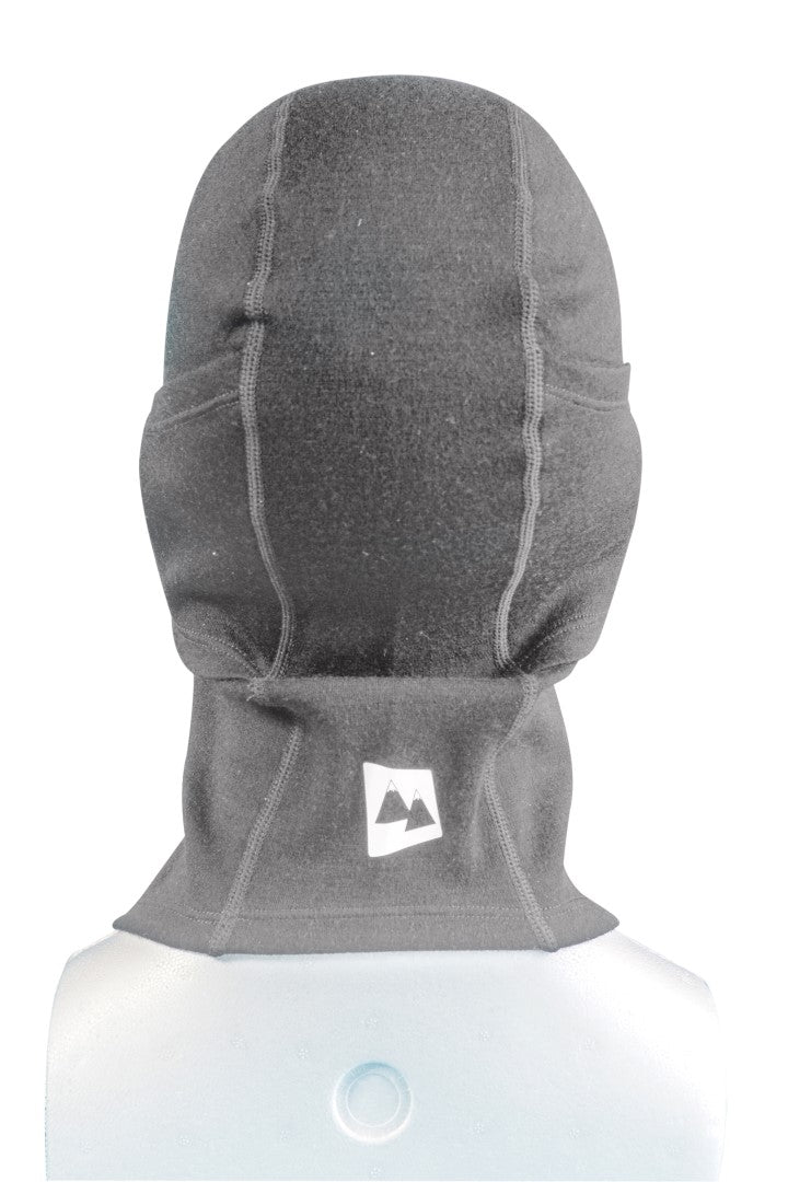 grey merino balaclava