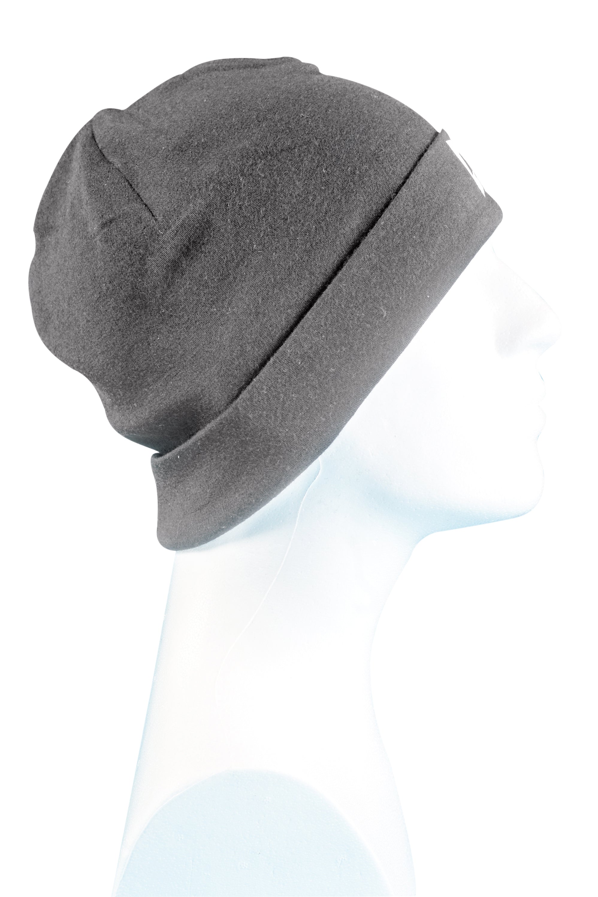 grey merino beanie