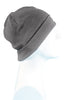 grey merino beanie