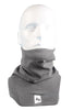 grey merino neck warmer