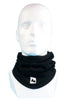 black merino neck warmer