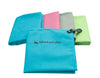 blue microfibre towel