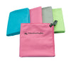 pink microfibre towel