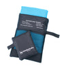 blue microfibre towel