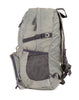 grey folding backpack